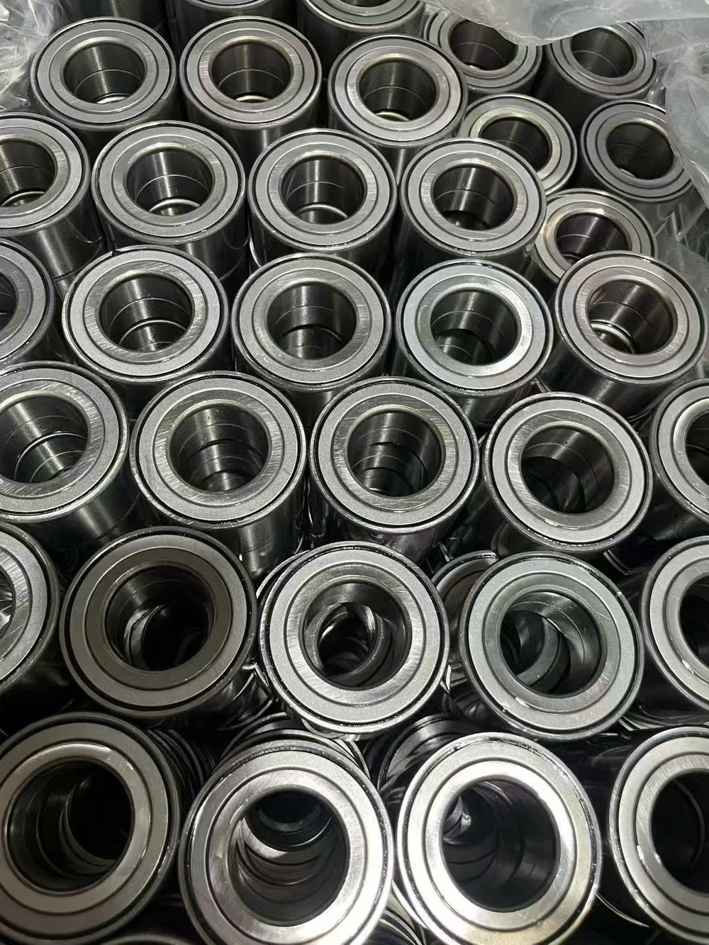 Bulk CHKZ Gen-1 wheel bearings ready for packaging and shipment