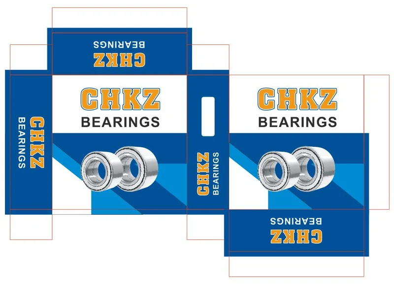 CHKZ branded carton with part number labeling and export markings