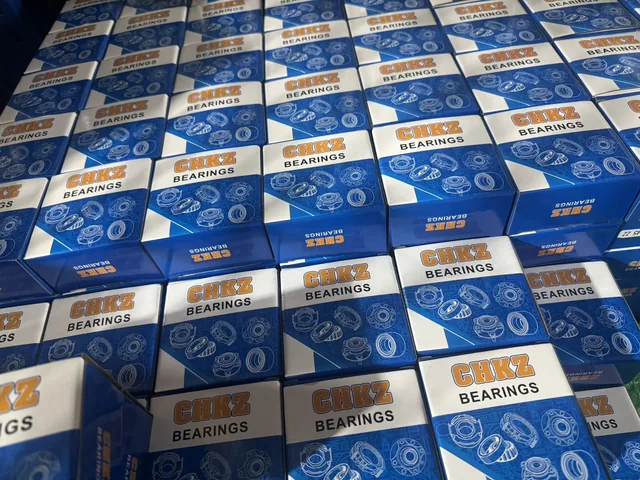 CHKZ bearing boxes prepared as visible inventory proof for distributor orders